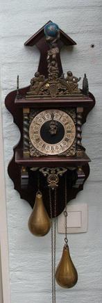 Zaandam/Zaanse klok - Hout, Messing - 1960-1970, Antiek en Kunst, Antiek | Klokken