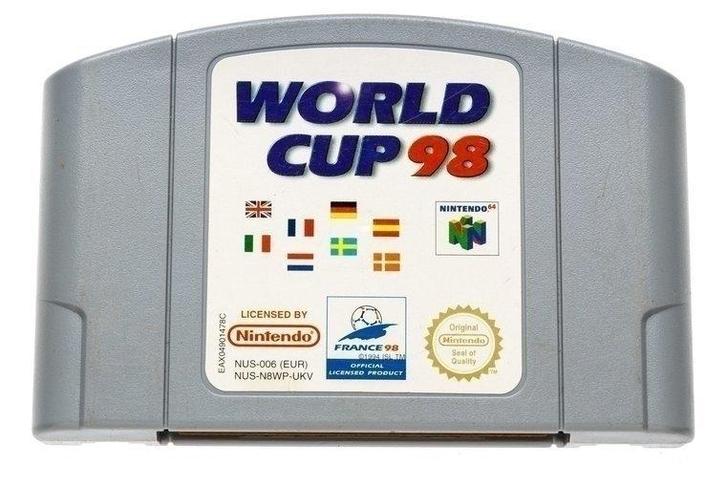 World Cup 98 [Nintendo 64], Spelcomputers en Games, Games | Nintendo 64, Zo goed als nieuw, Ophalen of Verzenden