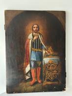 Icoon - Sint Alexander Nevsky - Hout