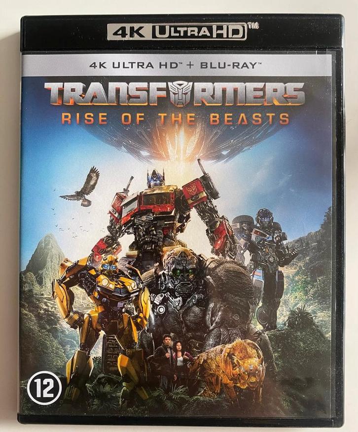TRANSFORMERS RISE OF THE BEASTS (4K ULTRA HD + BLURAY), Cd's en Dvd's, Blu-ray, Gebruikt, Verzenden