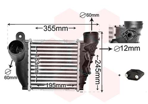 INTERCOOLER VOOR SEAT LEON 1999-2004 1J0145803G, Auto-onderdelen, Airco en Verwarming, Nieuw, Ophalen of Verzenden
