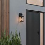 Cartagena Muurlamp Zwart Buitenverlichting Strak modern, Tuin en Terras, Verzenden, Minder dan 50 watt, Wandlamp, Nieuw