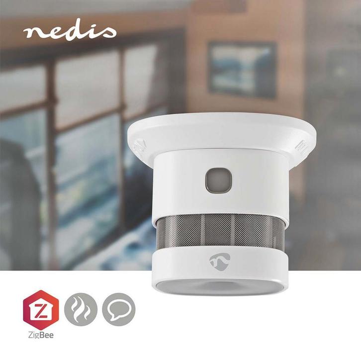 Slimme Rookmelder Zigbee 3.0 | Smoke detector Zigbee 3.0, Doe-het-zelf en Verbouw, Alarmsystemen, Detector, Sensor of Melder, Nieuw