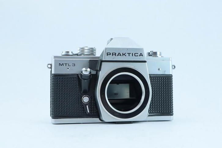 Praktica MTL 3 – 35mm Manual SLR Camera with Pentacon 50mm f, Audio, Tv en Foto, Fotocamera's Analoog, Nieuw, Ophalen of Verzenden