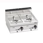 GGM Gastro | Dubbele elektrische friteuse - 10+10 liter - 18, Verzenden, Nieuw