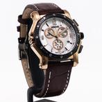 Mercury - Swiss Chronograph - ME1075-RBL-S-7 - Brown Strap -, Nieuw