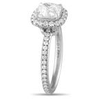 Harry Winston - Ring Platina, Platina trouwring met een, Nieuw