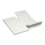 Cinderella Sundays topper hoeslaken dubbele split satijn ivo, Nieuw