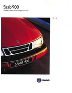 1994 SAAB 900 BROCHURE ENGELS, Boeken, Auto's | Folders en Tijdschriften, Nieuw, Author