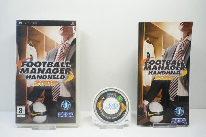 Football Manager Handheld 2009 Morgen in huis! (PSP), Spelcomputers en Games, Games | Sony PlayStation Portable, Zo goed als nieuw