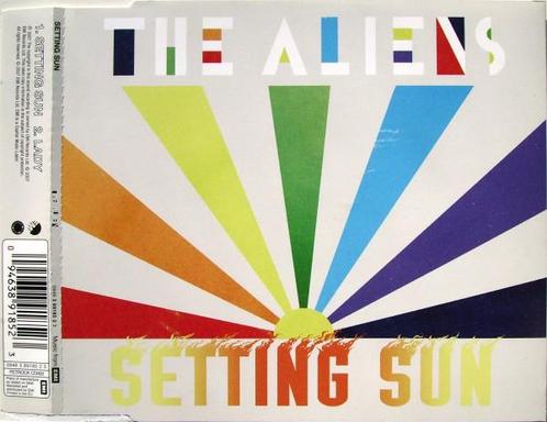 cd single - The Aliens  - Setting Sun, Cd's en Dvd's, Cd Singles, Zo goed als nieuw, Verzenden