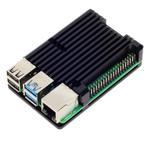 Aluminium Heatsink Behuizing voor de Raspberry Pi 4 - Zwart, Hobby en Vrije tijd, Elektronica-componenten, Nieuw, Verzenden