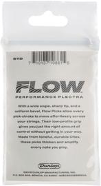 Jim Dunlop 549-100 Flow plectrum 1.00 mm 6-pack, Muziek en Instrumenten, Ophalen of Verzenden, Nieuw, Elektrische gitaar