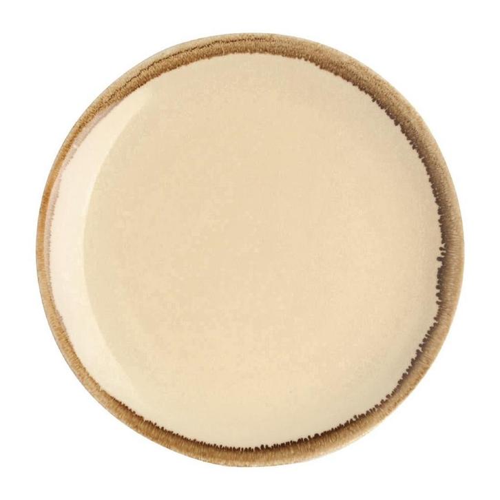 Kiln Coupeborden | Zandsteen | 23 cm | 6 stuks, Zakelijke goederen, Horeca | Overige, Verzenden