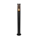 Moderne buitenlamp paal zwart 80 cm IP44 - Rox, Tuin en Terras, Buitenverlichting, Nieuw, Overige materialen, Minder dan 50 watt