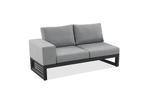Niehoff Malta 2-zits aluminium - Zwart, Tuin en Terras, Tuinsets en Loungesets, Ophalen of Verzenden, Nieuw