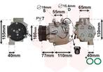 AIRCO COMPRESSOR VOOR HONDA CIVIC HB 2006-2011 38800RSAE01, Ophalen of Verzenden, Nieuw