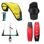 North Reach 2024 Kiteset YELLOW, Watersport en Boten, Kitesurfen, Ophalen of Verzenden, Zo goed als nieuw, 6 m²