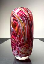 Maxence Parot - Vaas - Unieke kleuren en goud - Glas