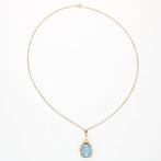 Ketting met hanger - 14 karaat Geel goud - 12.85ct. tw.