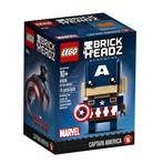 LEGO BrickHeadz Captain America 41589 Building Kit, Verzenden, Nieuw