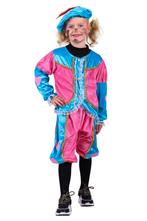 Kinderpakje Blauw met Roze Hartjes OP=OP - 140/152, Verzenden, Nieuw