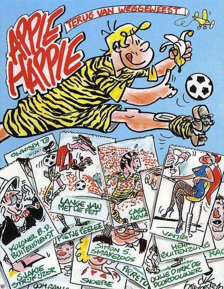 Appie happie terug van weggeweest Sp. appie happie terug van, Boeken, Hobby en Vrije tijd, Gelezen, Verzenden