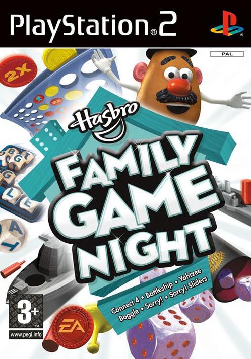 Hasbro Family Game Night-Standaard (PlayStation 2) Gebruikt, Spelcomputers en Games, Games | Sony PlayStation 2, Zo goed als nieuw