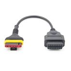 Benelli 6 Pins OBD - 16 Pins OBD2 Verloopkabel Motorfiets, Verzenden, Nieuw