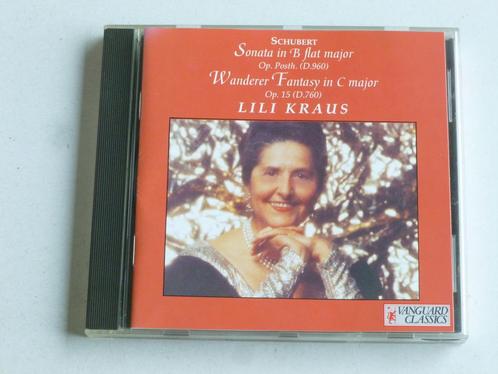 Schubert - Sonata, Wanderer Fantasy / Lili Kraus, Cd's en Dvd's, Cd's | Klassiek, Verzenden