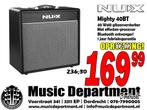 NUX Mighty 40 Bluetooth Gitaarversterker met Effecten, Ophalen of Verzenden, Nieuw, Gitaar, Minder dan 50 watt