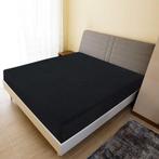 vidaXL Hoeslaken jersey 90x200 cm katoen zwart, Verzenden, Nieuw, Zwart