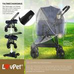 LOVPET® Hondenbuggy 2in1 Huisdieren - Wandelwagen - Blauw, Caravans en Kamperen, Verzenden, Nieuw