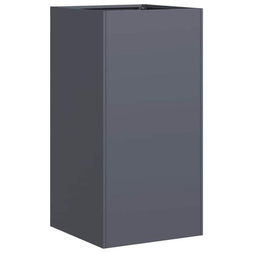Hoge Plantenbak Antraciet 40x40 | Retourdeal | Tuin Upgrade, Tuin en Terras, Bloembakken en Plantenbakken, 60 cm of meer, Minder dan 60 cm