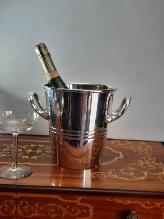 Champagne koeler - Verzilverd, verzilverd op de koper, Antiek en Kunst, Antiek | Meubels | Tafels