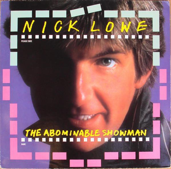 LP gebruikt - Nick Lowe - The Abominable Showman, Cd's en Dvd's, Vinyl | Pop, Zo goed als nieuw, Verzenden