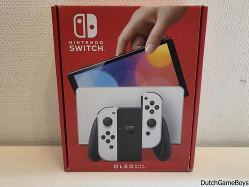 Nintendo Switch - Console - Oled - White, Spelcomputers en Games, Spelcomputers | Nintendo Switch, Gebruikt, Verzenden