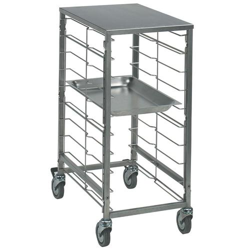 Silowagen | Met Top | RVS | Voor 7x GN 1/1 | Tussenruimte, Zakelijke goederen, Horeca | Keukenapparatuur, Nieuw in verpakking