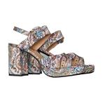 Barbara Bui • open sandalen paisley • 40, Kleding | Dames, Schoenen, Barbara Bui, Verzenden, Nieuw, Wit