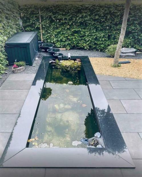 Natuurstenen vijverrand, exact op maat gemaakt!, Tuin en Terras, Vijvers, Nieuw, Ophalen of Verzenden