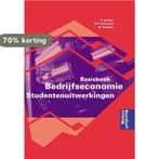 BASISBOEK BEDRIJFSECONOMIE UITW DR 4 9789001094140, Verzenden, Gelezen, W. Koetzier