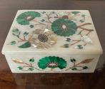 Sieradendoos - Marmer uit Makrana, India - Inlay Agra Kunst