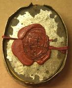 Reliekhouder - Bergkristal, Metaal, Textiel - 1800-1850 -
