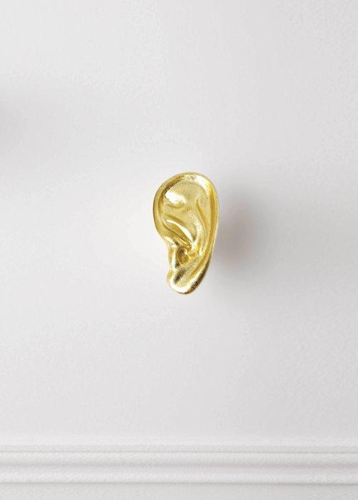 Caroline Schilling -  LE SILENCE EST DOR  - Oreille, Antiek en Kunst, Kunst | Designobjecten