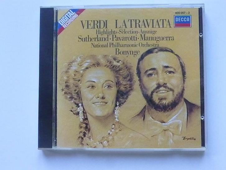 Verdi - La Traviata (highlights), Cd's en Dvd's, Cd's | Klassiek, Zo goed als nieuw, Verzenden