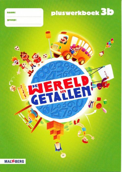 De wereld in Getallen versie 4 Pluswerkboek 3B  (pak 5 stuks, Boeken, Schoolboeken, Nieuw, Verzenden