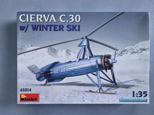 MiniArt 41014 Cierva C.30 1:35, Hobby en Vrije tijd, Modelbouw | Vliegtuigen en Helikopters, Verzenden