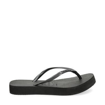 Havaianas Slim Flatform slippers voor dames in het Zwart, Kleding | Dames, Schoenen, Slippers, Zwart, Nieuw, Verzenden