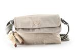 Kipling Schoudertas in maat standaard Beige, Verzenden, Zo goed als nieuw, Beige