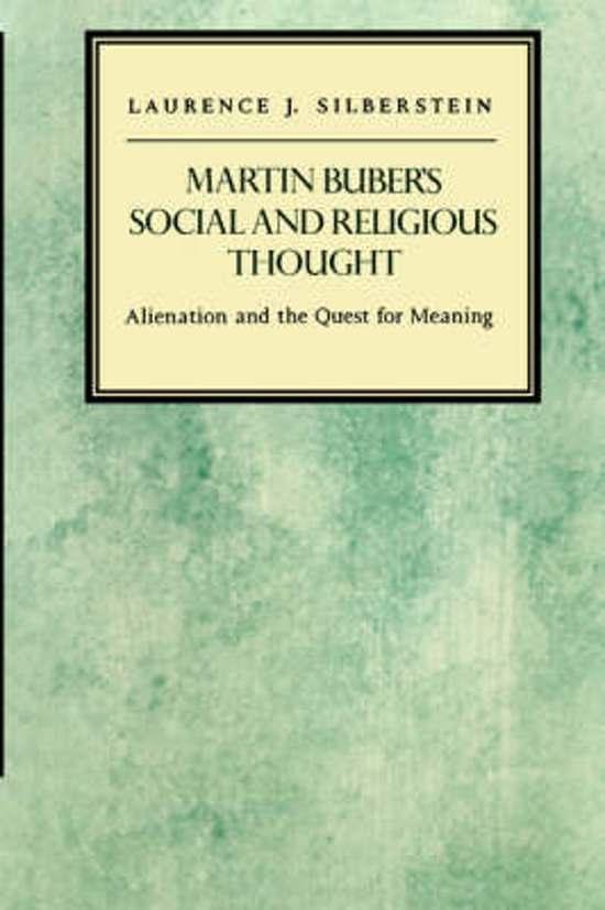Martin Bubers Social and Religious Thought - Boek, Boeken, Overige Boeken, Verzenden